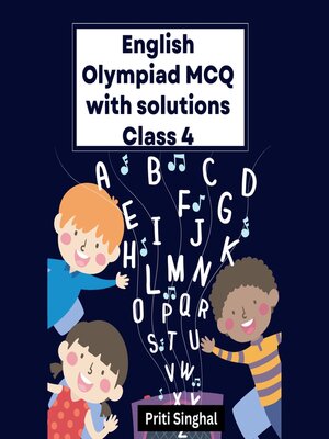 cover image of English Olympiad MCQ With Solutions Class 4